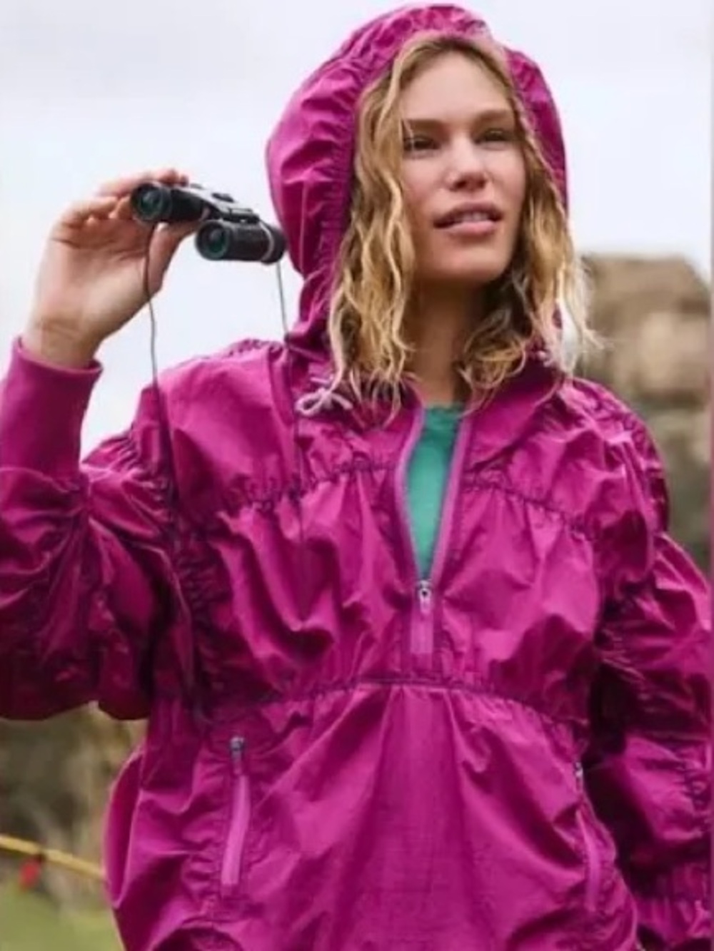 Free People Happy Camper in Berry Blitz size L